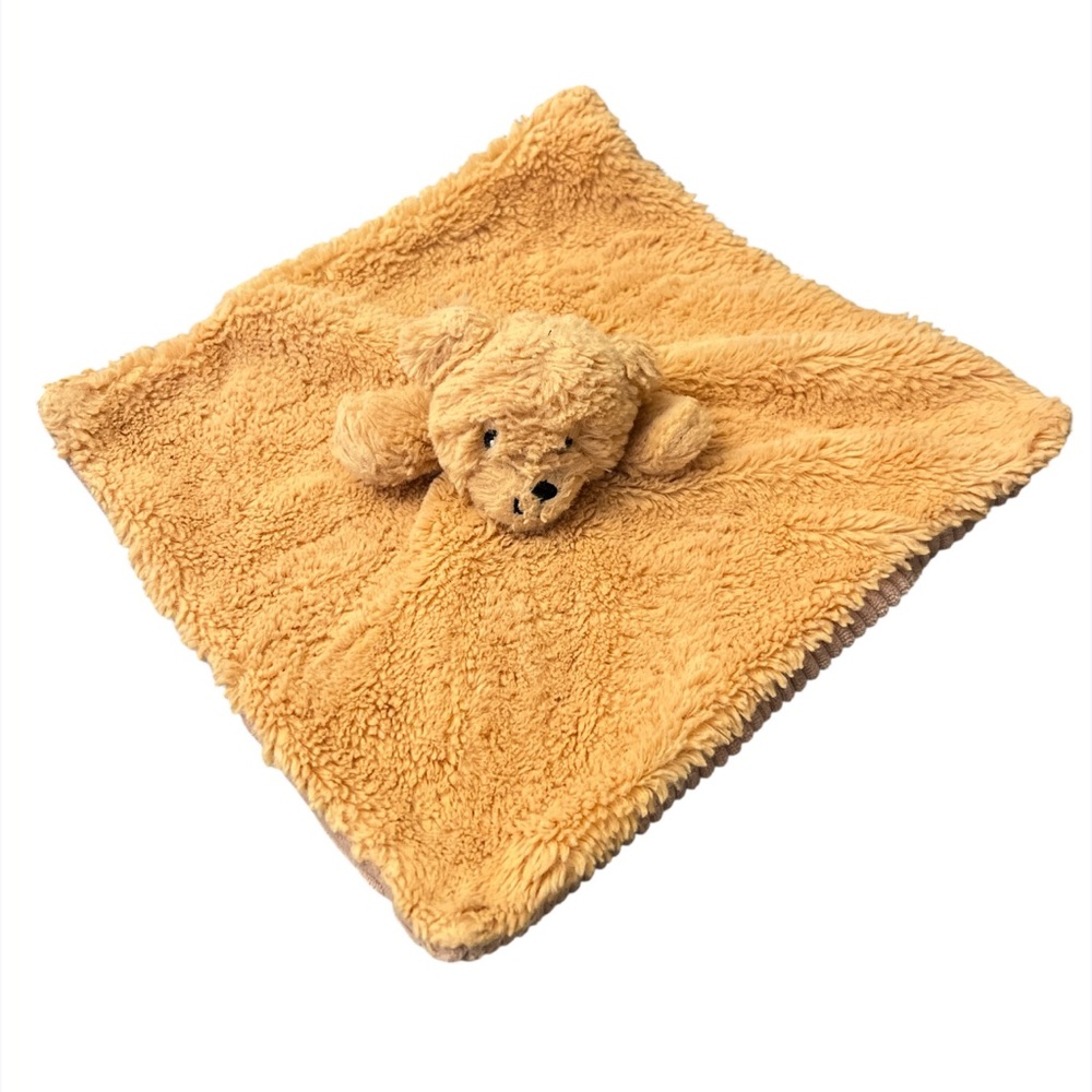 Best Made Toys Lovey Security Blanket Plush Elephant Baby Ribbed Rattle Corduroy